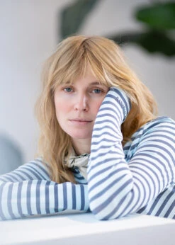 Longsleeve LINDA StormyStriped 17 Longsleeve LINDA StormyStriped -Noorlys heavy sweat new nachhaltig fair produziert warm kuschlig schoen 333