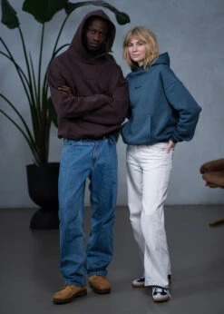 Heavy-Sweat Hoodie PUNDIG DarkSlate 23 Heavy-Sweat Hoodie PUNDIG DarkSlate -Noorlys heavy sweat new nachhaltig fair produziert warm kuschlig schoen 62