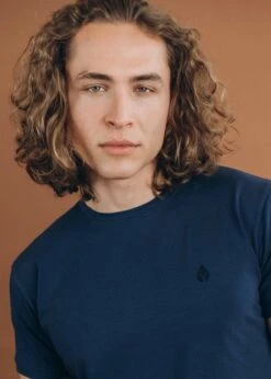 T-Shirt JOHANN Navy 12 T-Shirt JOHANN Navy -Noorlys herren damen winter nachhaltig fair produziert warm kuschlig boxershorts winter cool schoen 84