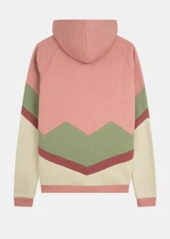 Hoodie BEEVERN OldRose 13 Hoodie BEEVERN OldRose -Noorlys hooded beevern oldrose oilgreen applebutter oystergrey hg