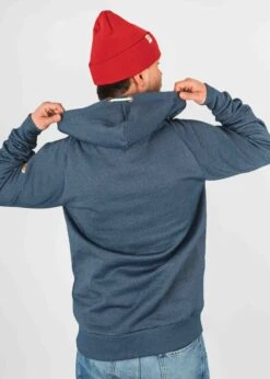 Hoodie COVA MarineStriped -Noorlys hoodie fair produziert mann bio nachhaltig men sommer hose mode fashion noorlys