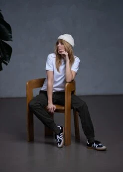 Jogger-Chino MAANDAG Black 13 Jogger-Chino MAANDAG Black -Noorlys jogger chino 2 black nachhaltig fair produziert warm kuschlig winter schoen