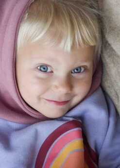 GOTS Hoodie TÜÜTJE PersianViolet 13 GOTS Hoodie TÜÜTJE PersianViolet -Noorlys kids beevern hoodie winter kuschlig weich warm bio nachhaltig 53