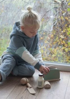 GOTS Hoodie BEEVERN StormyWeather -Noorlys kids beevern tueuetje hoodie new winter kuschlig weich warm bio nachhaltig 3