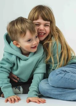 GOTS-Hoodie CLASSIC BlueSurf -Noorlys kids new sommer weich kuschlig warm 11