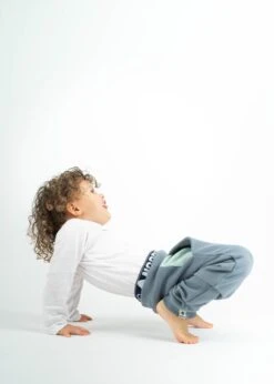 GOTS Jogginghose CLASSIC StormyWeather -Noorlys kids winter kuschlig warm fair bio kinder nachhaltig gots 22