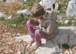 Jogginghose CLASSIC NostalgiaRose -Noorlys kinder bekleidung jogger fair produziert noorlys hautfreundlich warm love