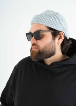 Fischermütze LUAN HellBlau 11 Fischermütze LUAN HellBlau -Noorlys kuschlig cool laessig bio nachhaltig fair produziert oeko cool schoen men women kleidung grosse groessen plus size uebergroessen 190