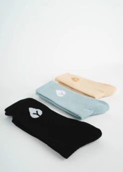 Socken MOOI Black 11 Socken MOOI Black -Noorlys kuschlig fair produziert bio baumwolle socken warm 15