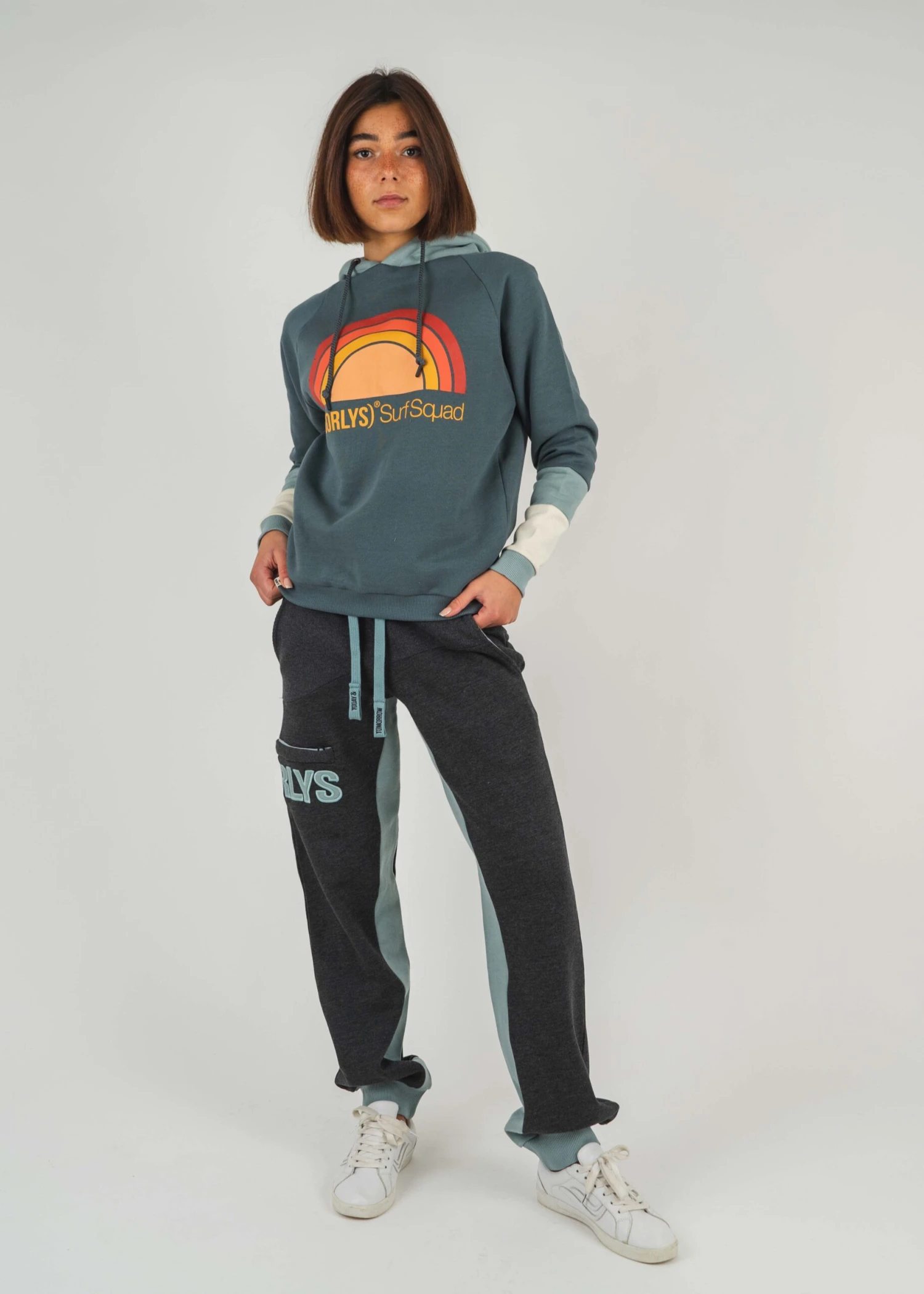 Jogginghose SUNDAG Anthracite/SilverBlue 2 Jogginghose SUNDAG Anthracite/SilverBlue – Bild 2