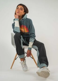 Jogginghose SUNDAG Anthracite/SilverBlue 18 Jogginghose SUNDAG Anthracite/SilverBlue -Noorlys kuschlig fair produziert bio baumwolle warm bundle men women laessig 84 a632a35c 9e7e 489f a6bc b37cd12a3a1a