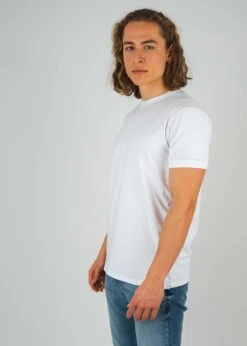 T-Shirt JOHANN White 23 T-Shirt JOHANN White -Noorlys kuschlig fair produziert bio baumwolle warm men laessig kollektion new 148