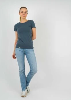 T-Shirt LINDA StormyWeather -Noorlys kuschlig fair produziert bio baumwolle warm women laessig kollektion new men sommer 18