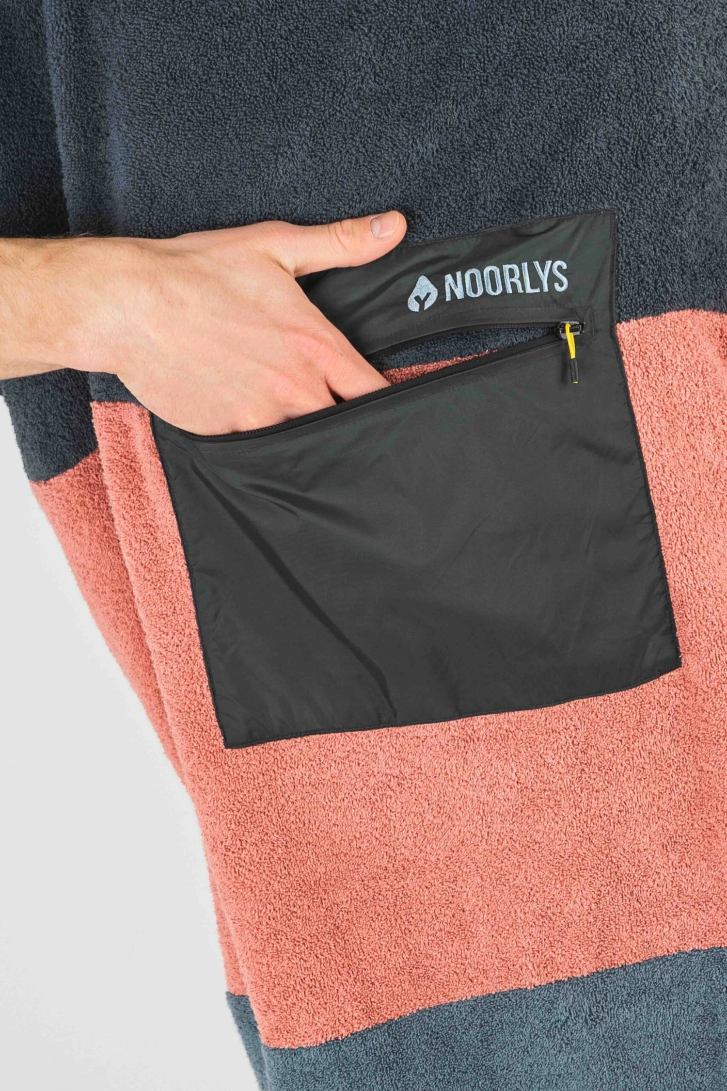 Kinder-Surf-Poncho TREE Anthracite/Rose/Stormy 2 Kinder-Surf-Poncho TREE Anthracite/Rose/Stormy – Bild 2