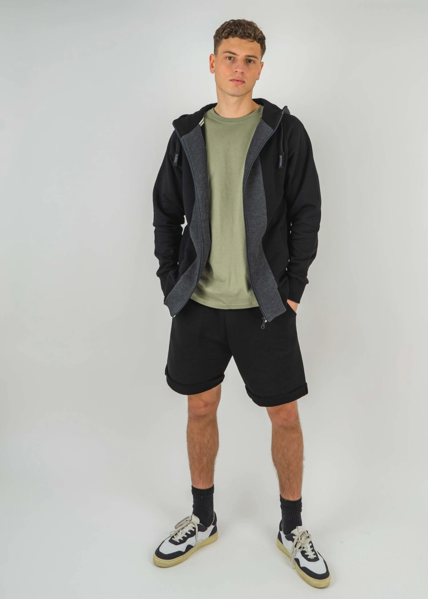 Sweatjacke STRIPPEN Black 13 Sweatjacke STRIPPEN Black – Bild 13