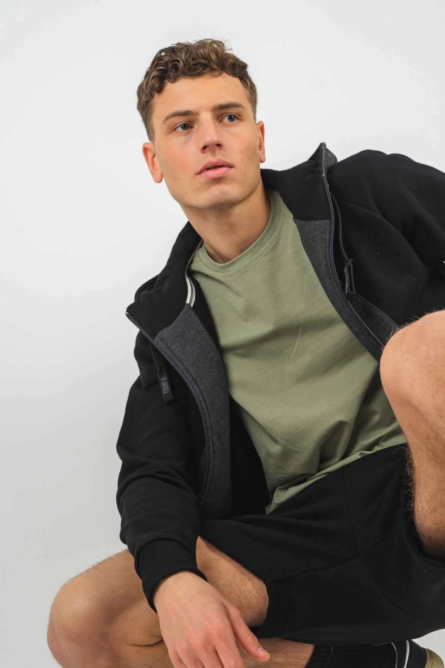 Sweatjacke STRIPPEN Black 11 Sweatjacke STRIPPEN Black – Bild 11