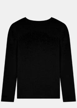 Longsleeve LINDA Black -Noorlys longsleeve linda black h
