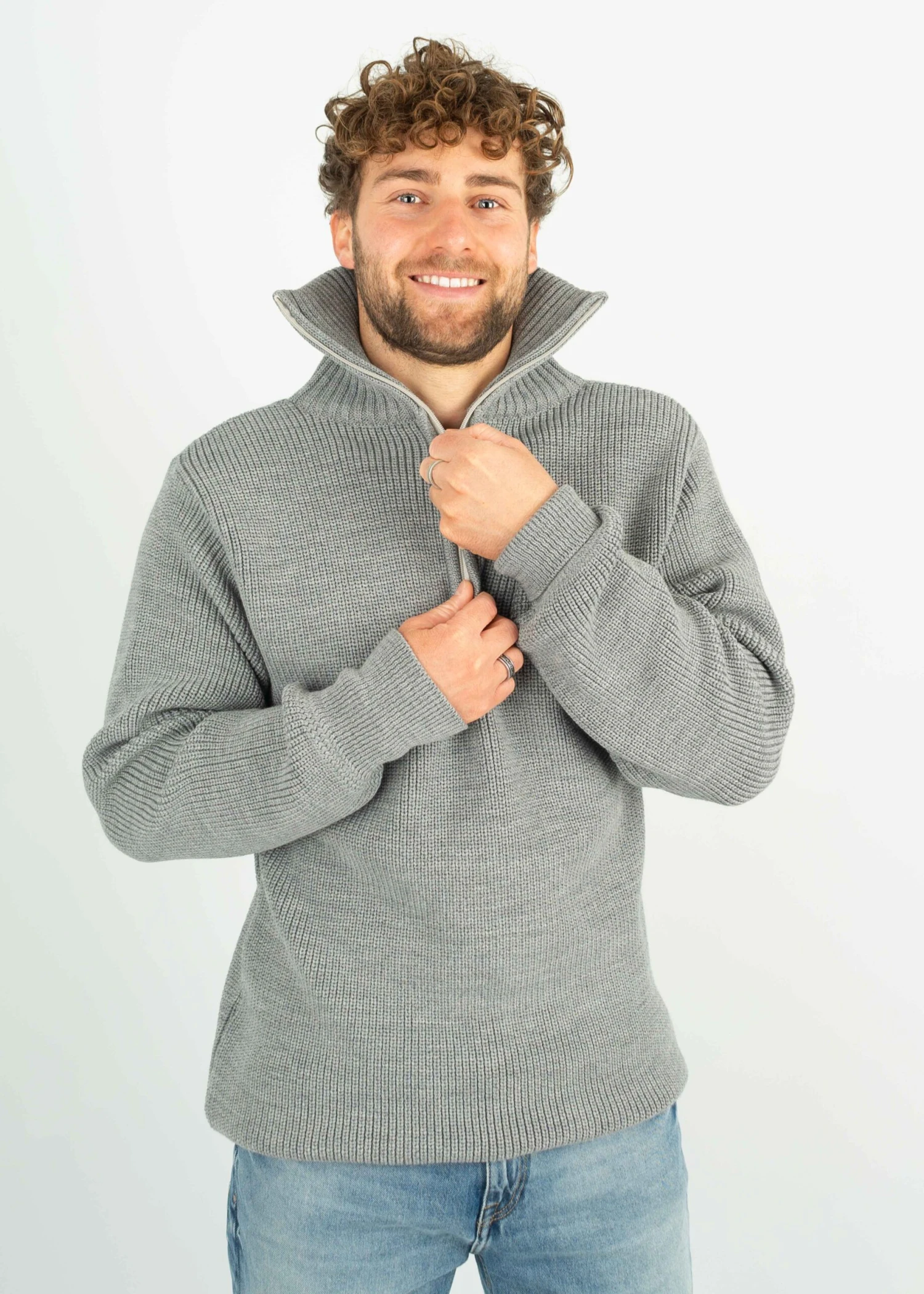 Schwerer Woll-Troyer OSKAR Ash 12 Schwerer Woll-Troyer OSKAR Ash – Bild 12