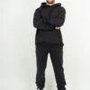 Bündel Hoodie MIKA & Jogginghose MOMME Black