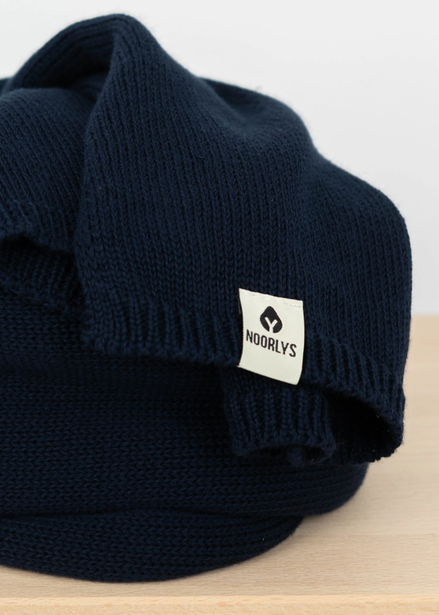 Baumwollschal MAARE Marine 2 Baumwollschal MAARE Marine – Bild 2