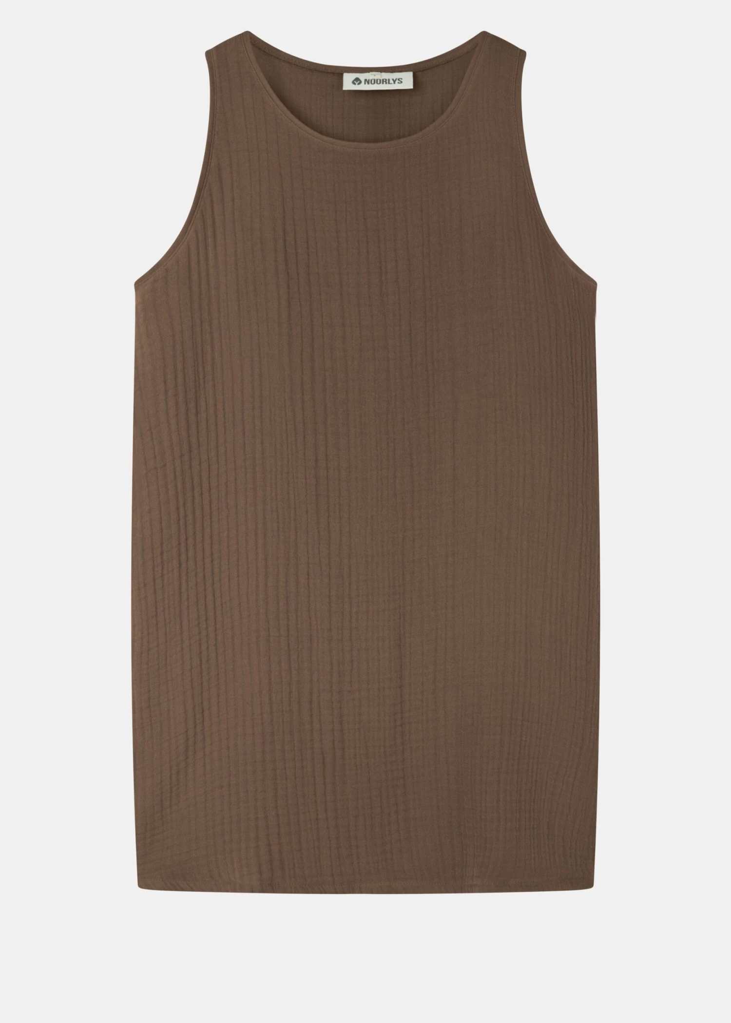 Musselin-Kleid HERMOSA Schokolade 2 Musselin-Kleid HERMOSA Schokolade – Bild 2