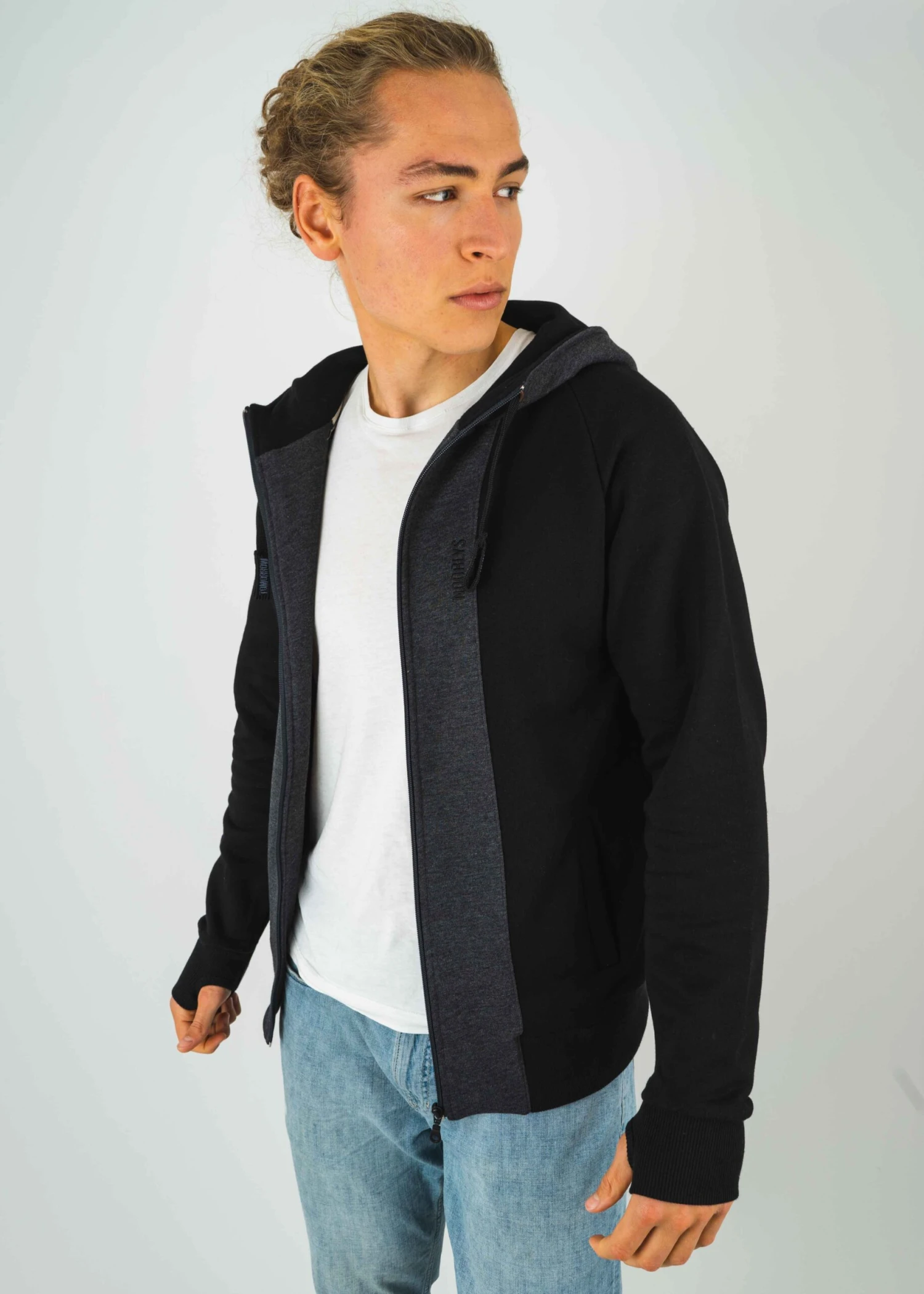 Sweatjacke STRIPPEN Black 19 Sweatjacke STRIPPEN Black – Bild 19