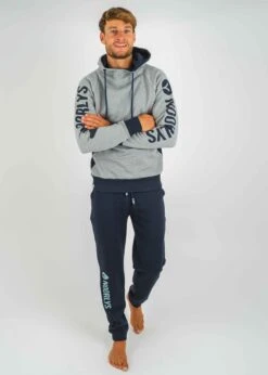 Hoodie RAFFIG Ash -Noorlys nachhaltig bio baumwolle fair produziert men women noorlys 194