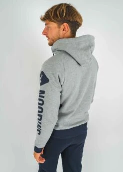 Hoodie RAFFIG Ash -Noorlys nachhaltig bio baumwolle fair produziert men women noorlys 198