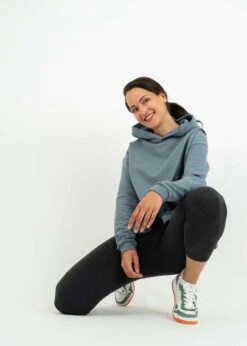 Leggings GEEV Anthracite -Noorlys nachhaltig bio fair produziert kuschleig mann frau laessig t shirt 82