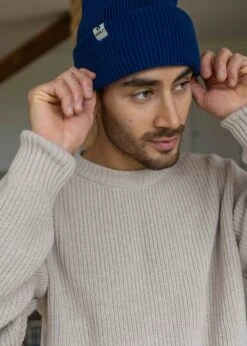 Strickpullover SLICHT OysterGrey 22 Strickpullover SLICHT OysterGrey -Noorlys nachhaltig bio fair produziert kuschleig mann frau laessig winter herbst 205