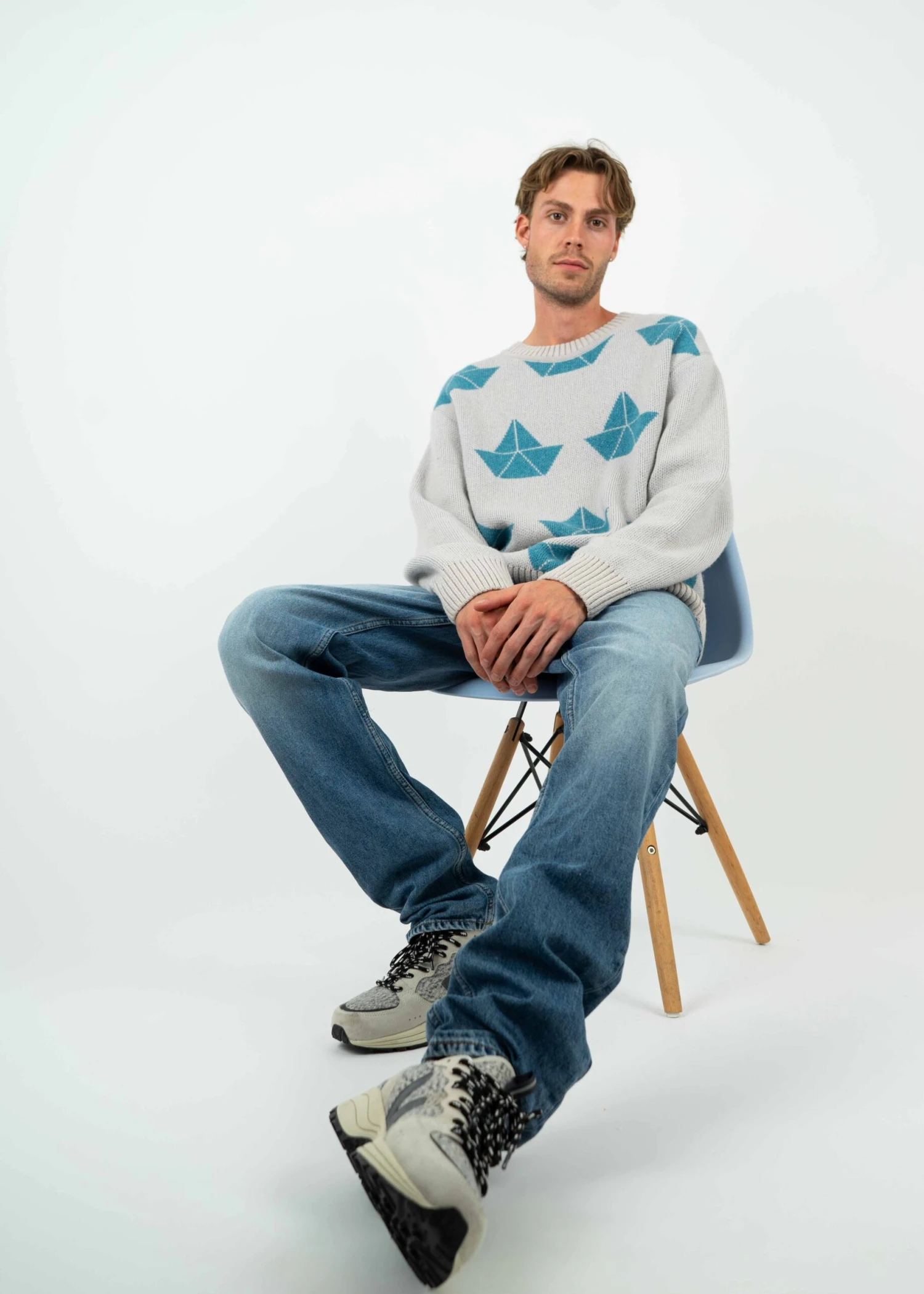 Strick-Sweater BÖNK OysterGrey 9 Strick-Sweater BÖNK OysterGrey – Bild 9