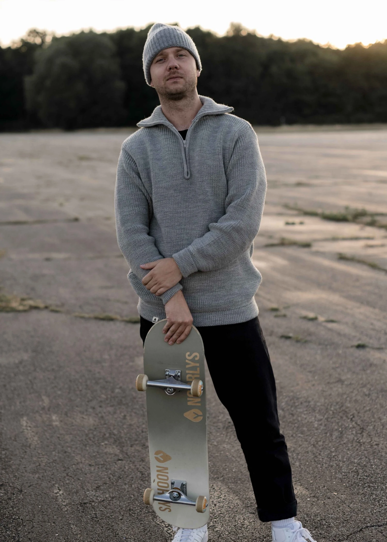 Schwerer Woll-Troyer OSKAR Ash 1 Schwerer Woll-Troyer OSKAR Ash