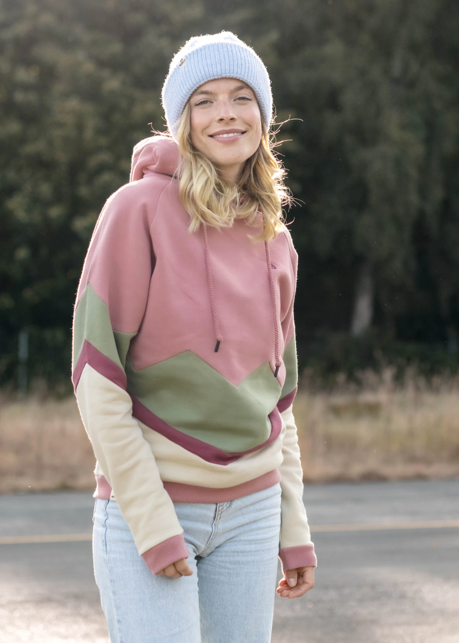 Hoodie BEEVERN OldRose 2 Hoodie BEEVERN OldRose – Bild 2