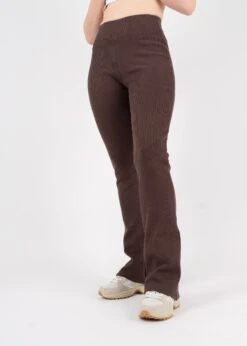 Rib-Leggings SONISA Schokolade -Noorlys nachhaltig faire mode bio summer leggings