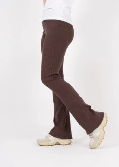 Rib-Leggings SONISA Schokolade -Noorlys nachhaltig faire mode bio summer leggings 3