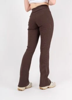 Rib-Leggings SONISA Schokolade -Noorlys nachhaltig faire mode bio summer leggings 4