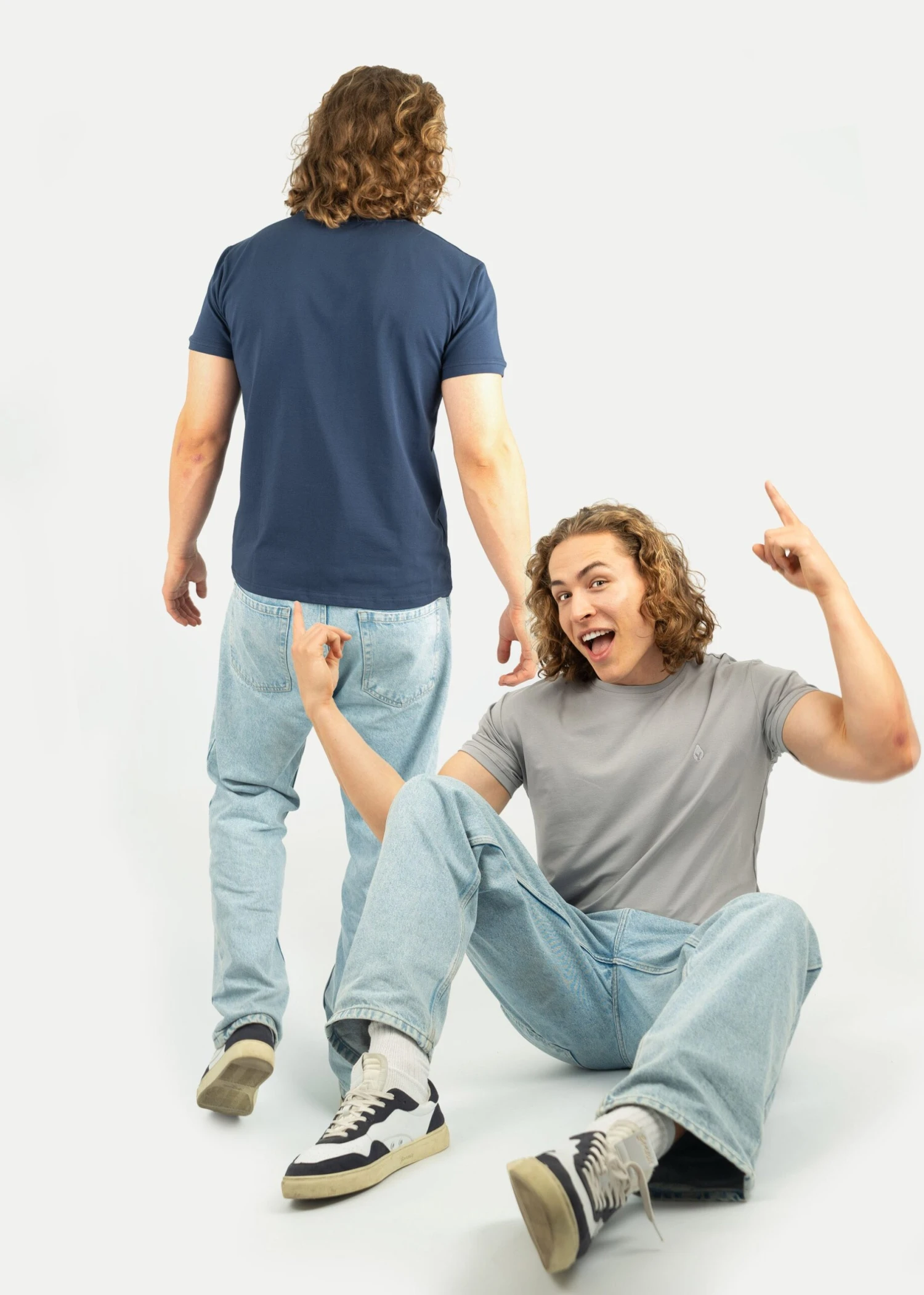 Bündel T-Shirt JOHANN Navy & UltimateGrey 1 Bündel T-Shirt JOHANN Navy & UltimateGrey