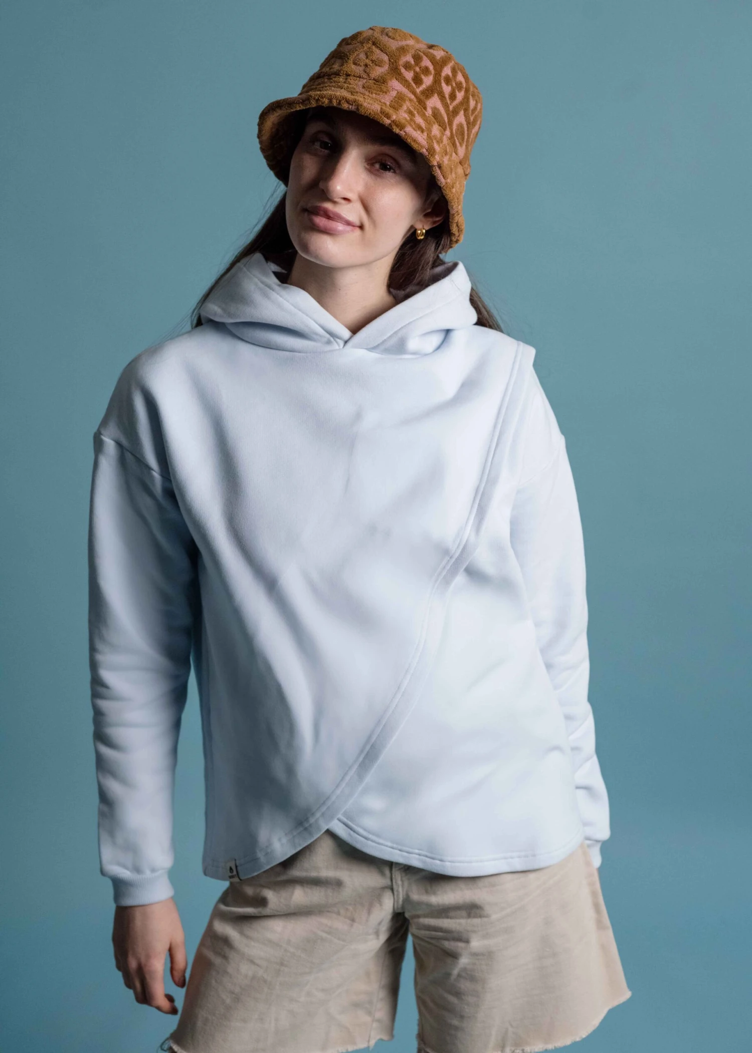 Hoodie VINGER IllusionBlue 9 Hoodie VINGER IllusionBlue – Bild 9