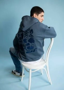 Heavy-Sweat Hoodie PUNDIG DarkSlate 33 Heavy-Sweat Hoodie PUNDIG DarkSlate -Noorlys noorlys herren damen sommer nachhaltig fair produziert warm kuschlig cool schoen 17