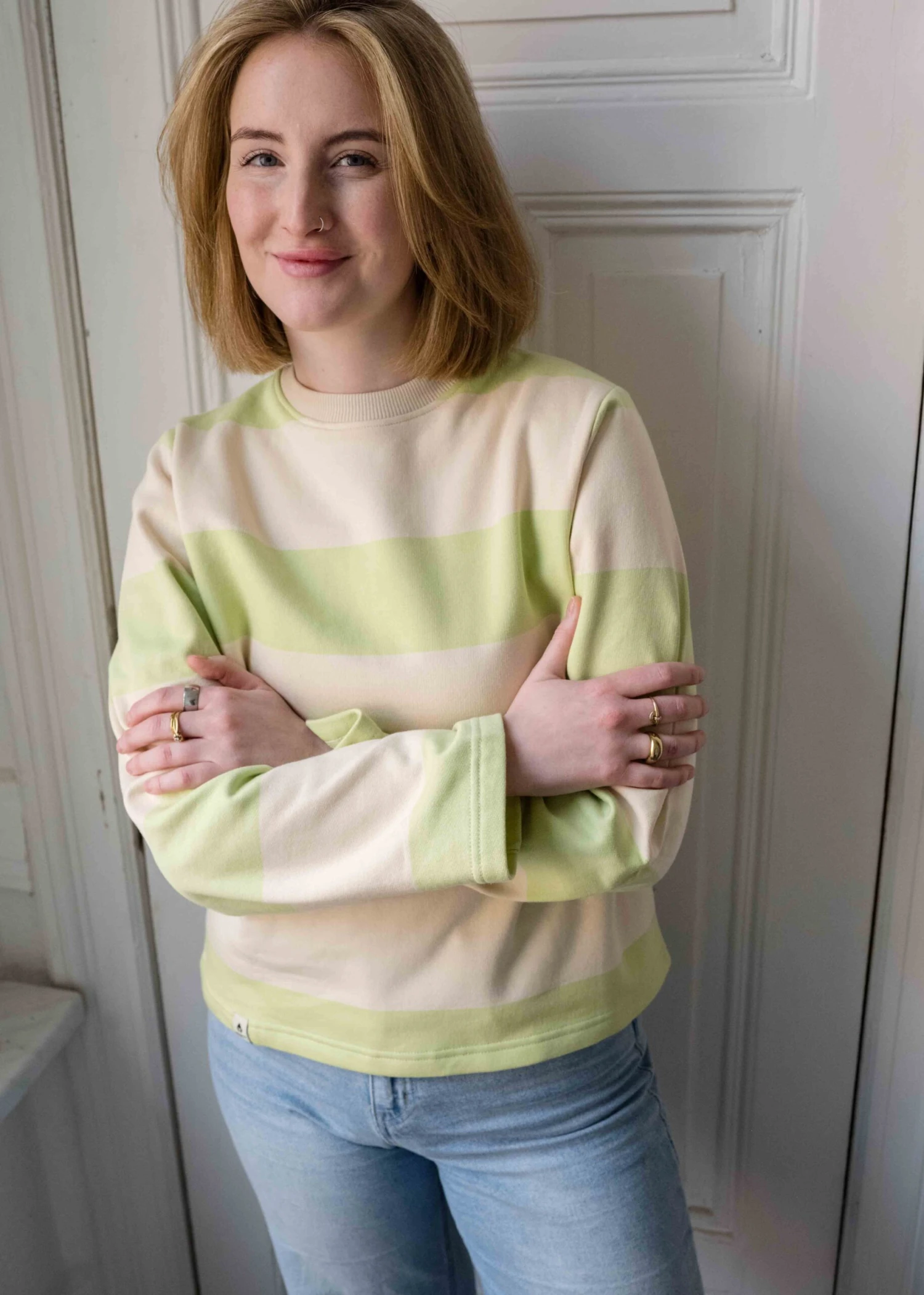 Sweater HAAVEN Green/PearledIvory 5 Sweater HAAVEN Green/PearledIvory – Bild 5