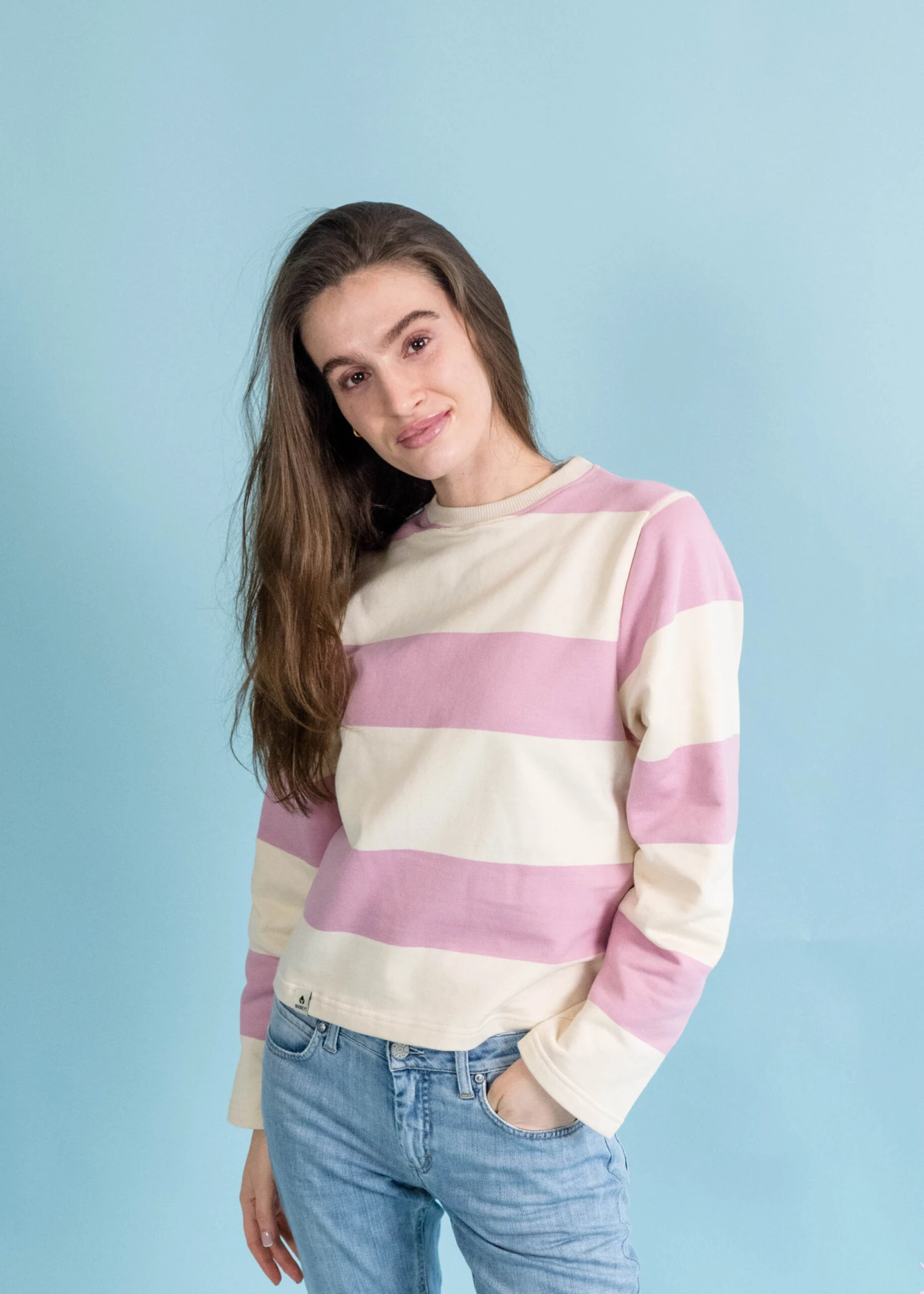 Sweater HAAVEN Rosa/PearledIvory 4 Sweater HAAVEN Rosa/PearledIvory – Bild 4