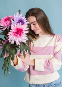 Sweater HAAVEN Rosa/PearledIvory 8 Sweater HAAVEN Rosa/PearledIvory -Noorlys noorlys herren damen sommer nachhaltig fair produziert warm kuschlig cool schoen 76