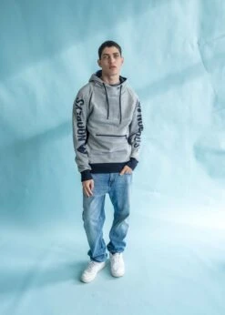 Hoodie RAFFIG Ash -Noorlys noorlys herren damen sommer nachhaltig fair produziert warm kuschlig cool schoen 87