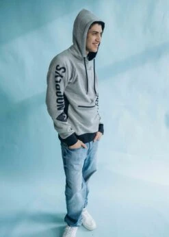 Hoodie RAFFIG Ash -Noorlys noorlys herren damen sommer nachhaltig fair produziert warm kuschlig cool schoen 88