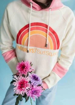 Hoodie TÜÜTJE PearledIvory/FlamingoPink -Noorlys noorlys herren damen sommer nachhaltig fair produziert warm kuschlig cool schoen 93 36fb988f 5422 41e9 91a1 a25b65b8ff74