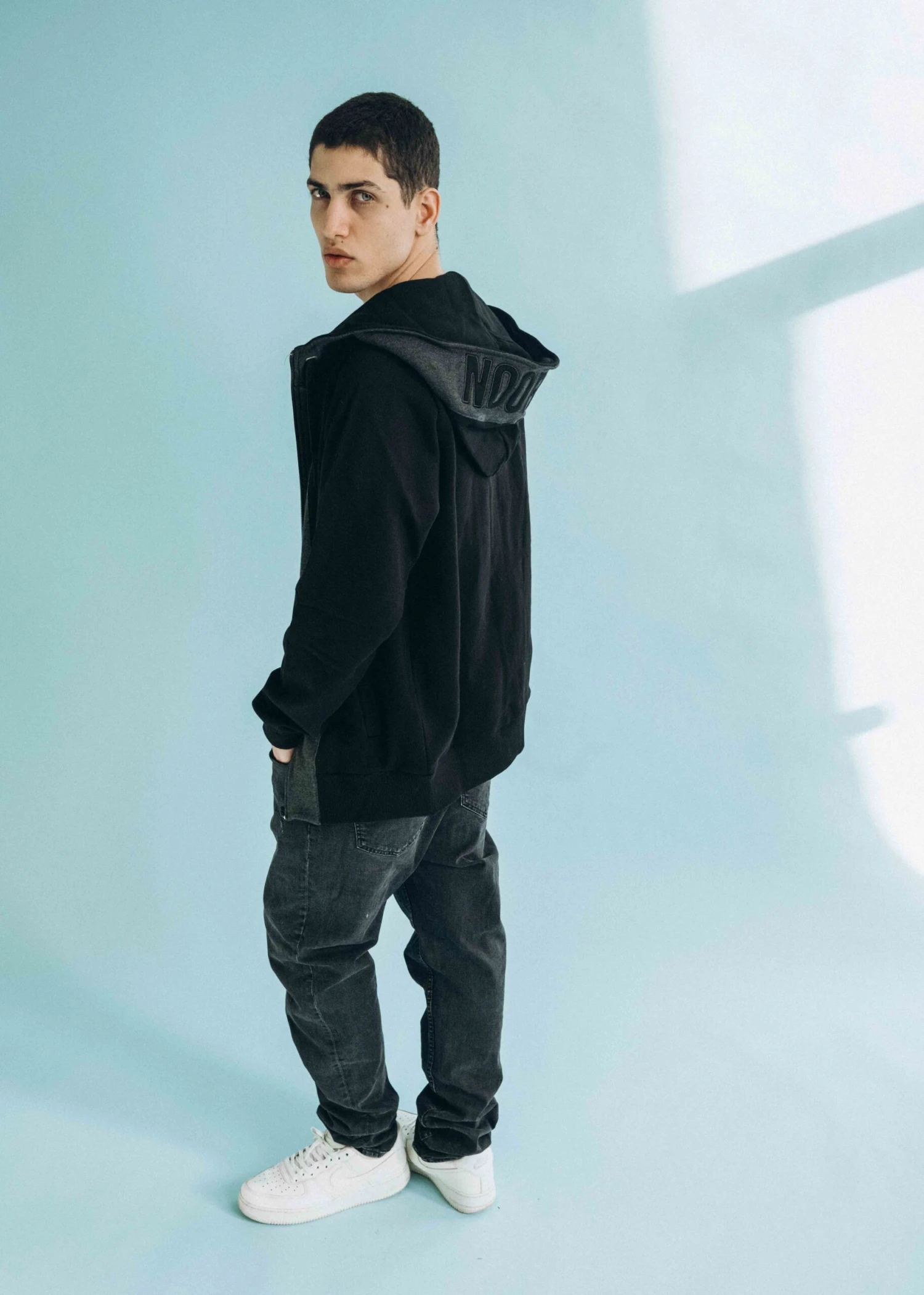 Sweatjacke STRIPPEN Black 6 Sweatjacke STRIPPEN Black – Bild 6