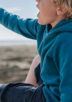 Hoodie CLASSIC CorsairBlue 21 Hoodie CLASSIC CorsairBlue -Noorlys poncho beige hoodie kids nachhaltig noorlys e24950a0 7b5d 4534 9c42 a7a16c26e1e5