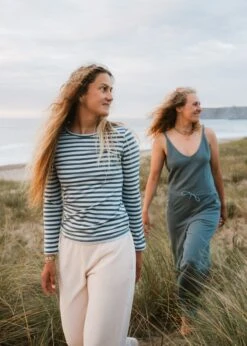 Jumpsuit ERLIS StormyWeather 23 Jumpsuit ERLIS StormyWeather -Noorlys sommer heavy sweat kollektion nachhaltig faire mode bio materialien summer 139