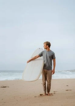 T-Shirt JOHANN UltimateGrey 33 T-Shirt JOHANN UltimateGrey -Noorlys sommer kuschlig cool laessig bio nachhaltig fair produziert oeko cool schoen men women kleidung 50