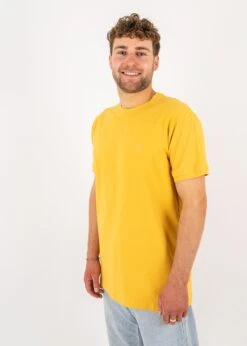 T-Shirt JOHANN HoneyGold 9 T-Shirt JOHANN HoneyGold -Noorlys sommer nachhaltig faire mode bio summer kleid W25 14